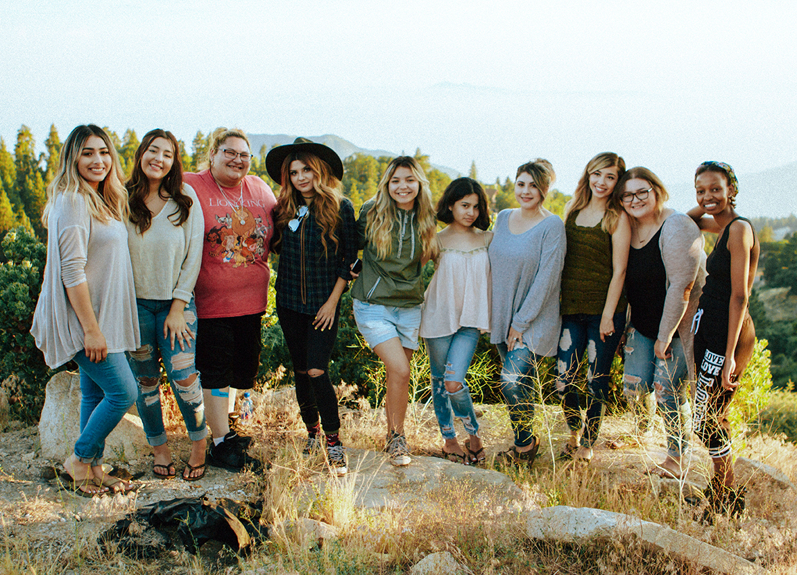 Previous retreat group together